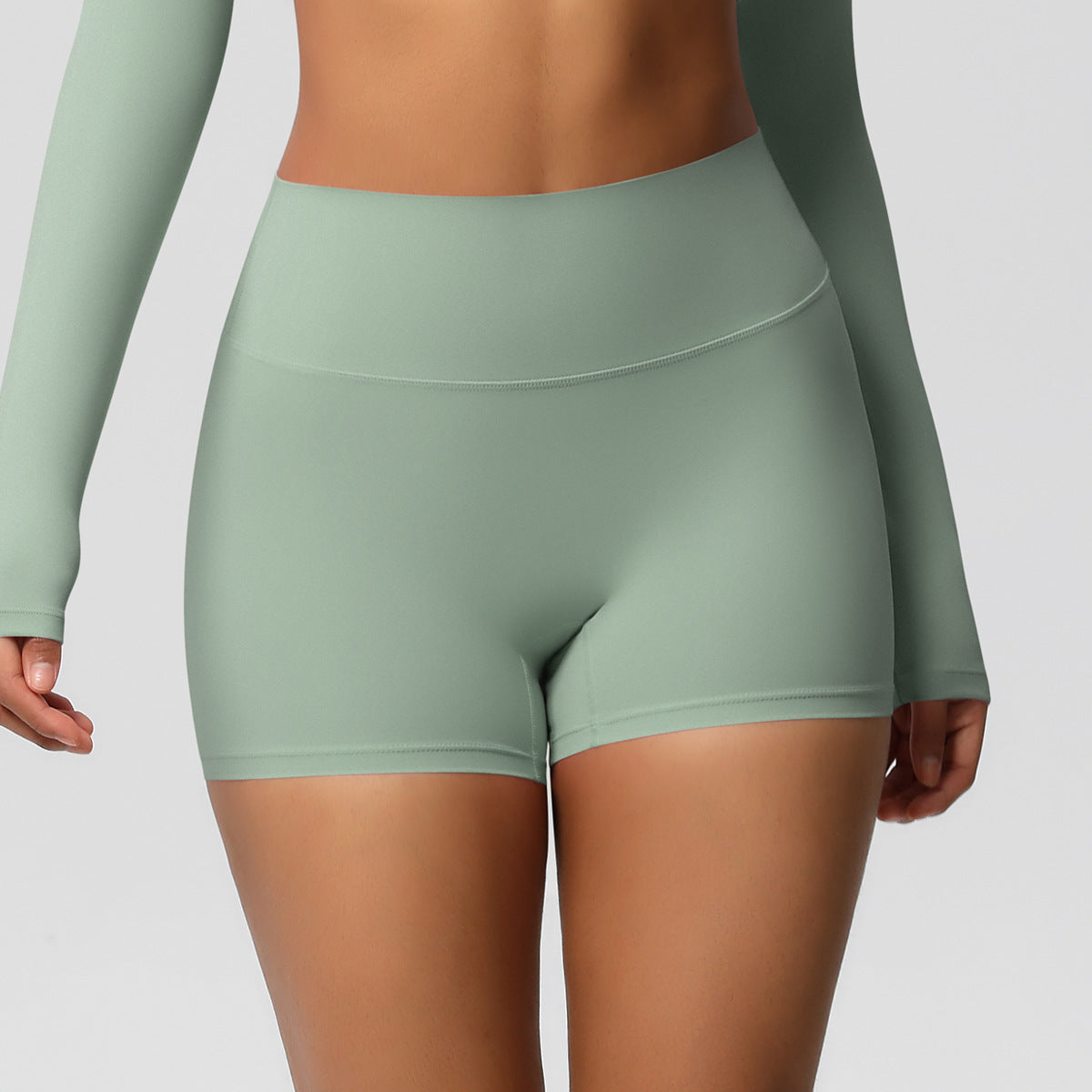 Durable Women's Solid-Color Sports Shorts | GearUp Activewea