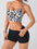 Women’s Floral Sports Bra – Breathable Activewear for Summer