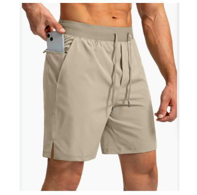 Peak Summer Training Shorts – Men’s Lightweight Nylon Fitness Shorts