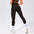 High-Waist Seamless Pleated Leggings in Vibrant Colors | Gea