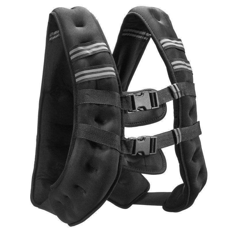 Adjustable Weighted Vest with Storage Pockets – Secure Fit, Breathable Neoprene, Even Weight Distribution