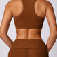 Beautiful back running tight yoga sport bras