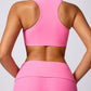 Beautiful back running tight yoga sport bras
