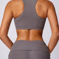 Beautiful back running tight yoga sport bras