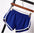 women wearing new summer casual workout skinny shorts with waistband