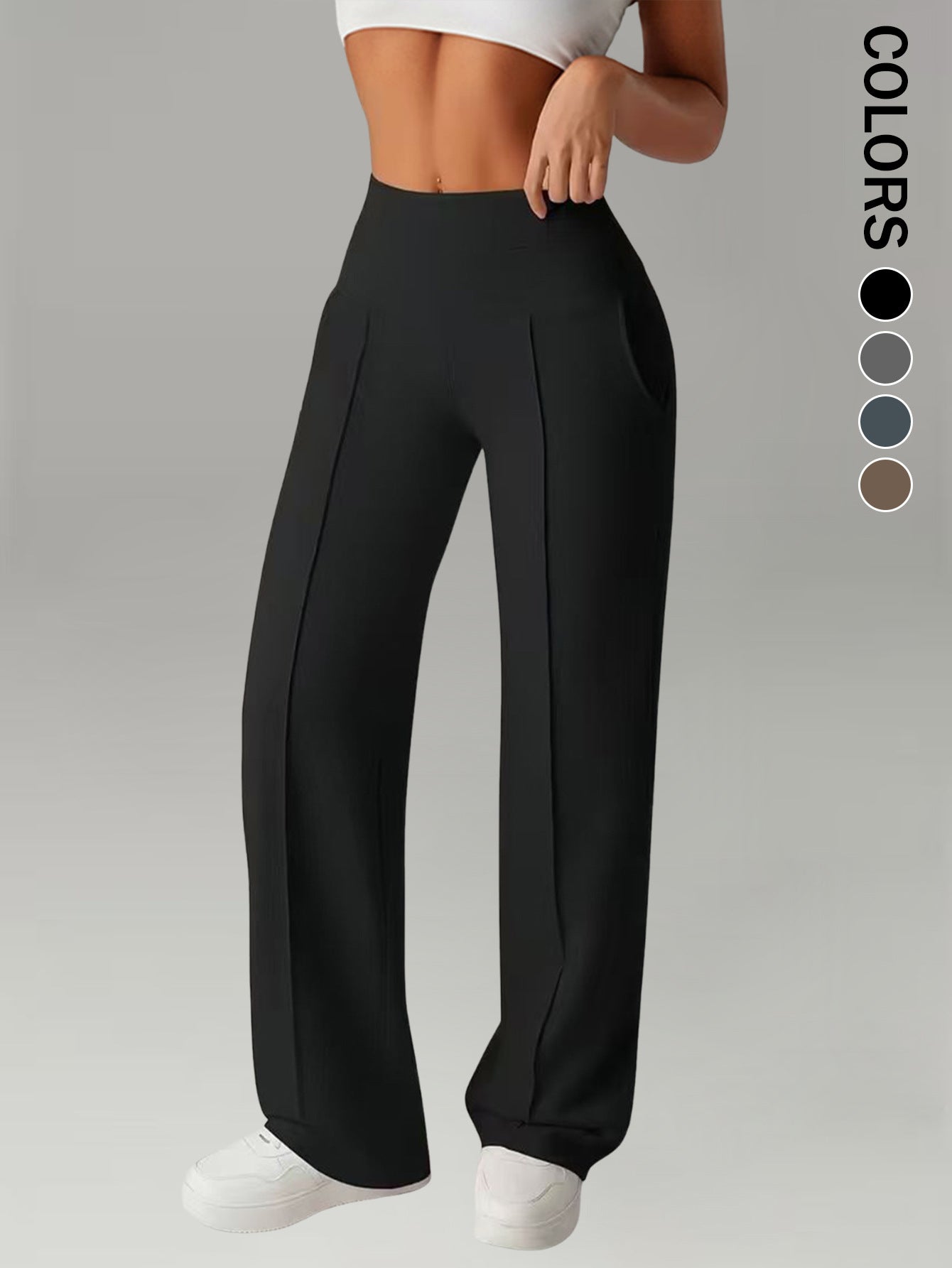 Women's loose straight-leg yoga pants, photo 2