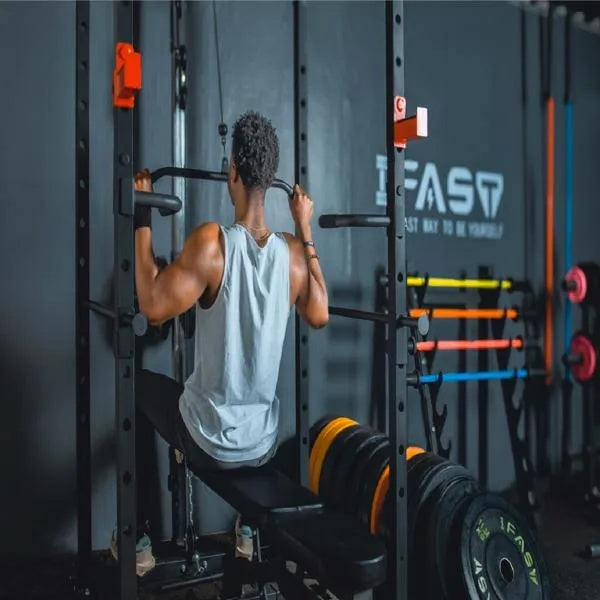 Premium Multi-Use Power Cage for Home Gym with Adjustable Ra