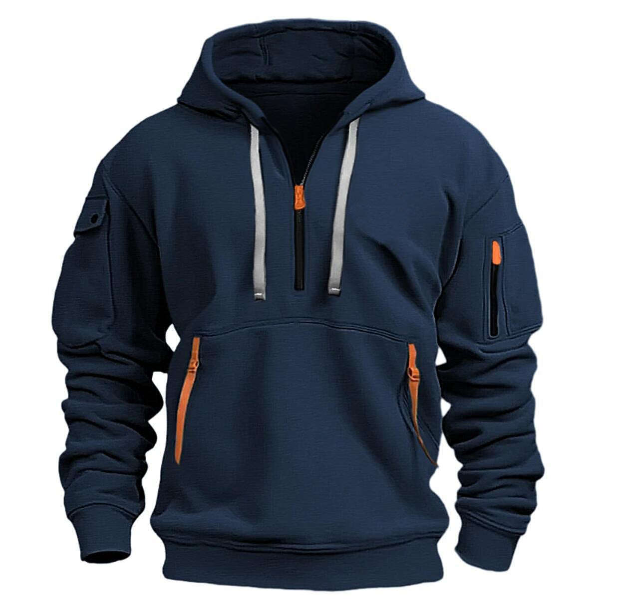 Unisex oversized drop-shoulder pullover hoodie, product detail 3