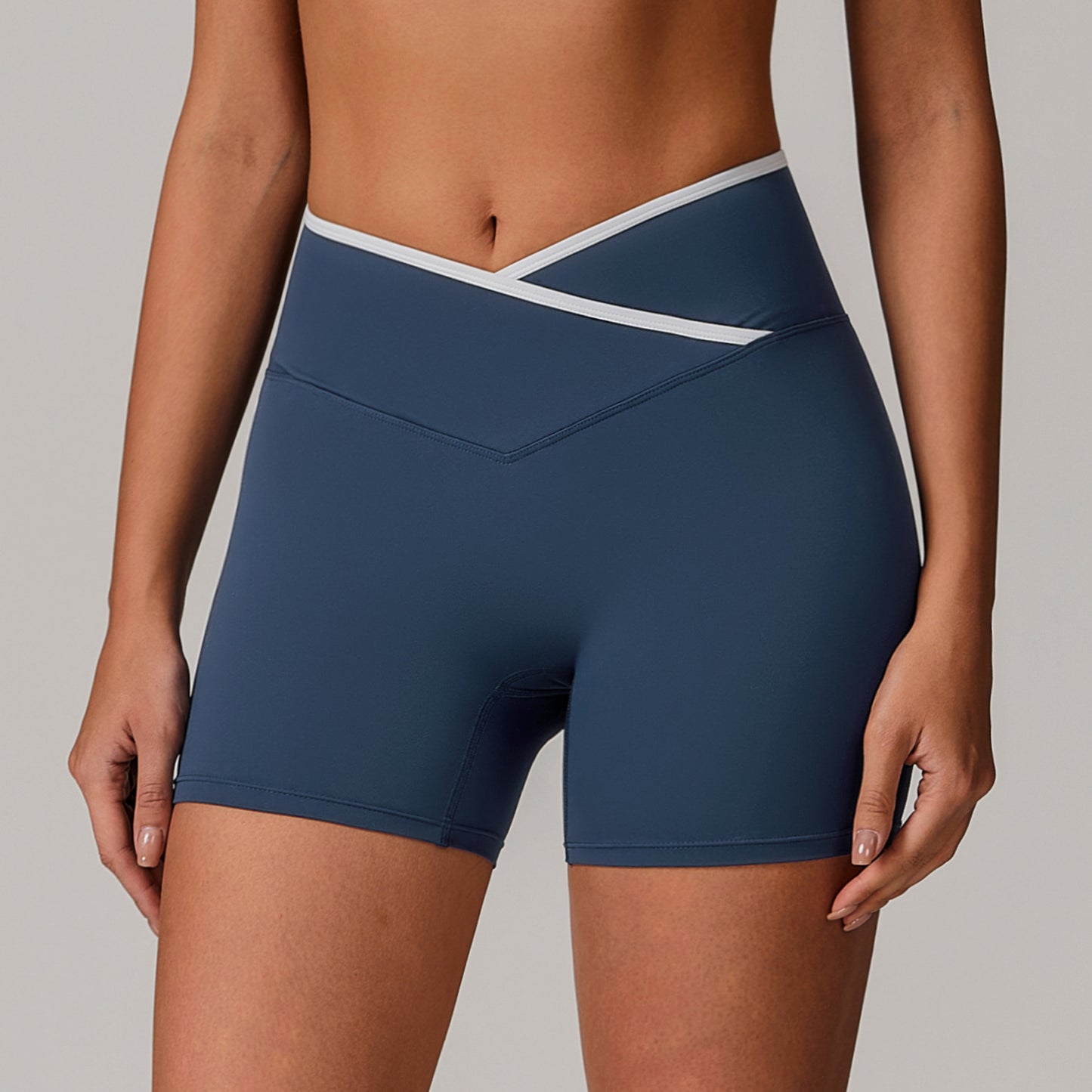 Zenith Nude-Feel Yoga Shorts – High-Waist Hip-Raise Sculpt