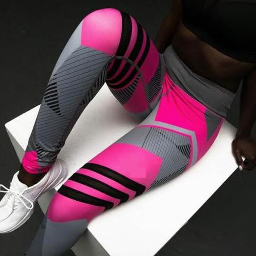 Night-Glow Reflective Yoga Pants – High-Visibility Leggings