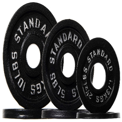 Pro-Iron Olympic Cast Iron Weight Plates – Heavy-Duty Training Boards