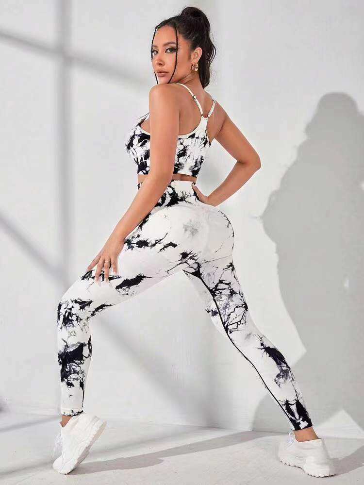 Women’s Sling Yoga Top Set – Tight Quick‑Dry Belly & Hip Lift