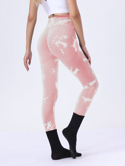 3-Pack Sculpt & Lift Seamless Leggings – High-Waist "Juice Peach" Sculpt