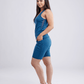 JupiterGear High-Waisted Workout Shorts with Pockets & Criss Cross Des