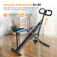 Deep Squat Machine, Adjustble Glutes Workout Equipment for Home Gym, 350 Lbs Capacity