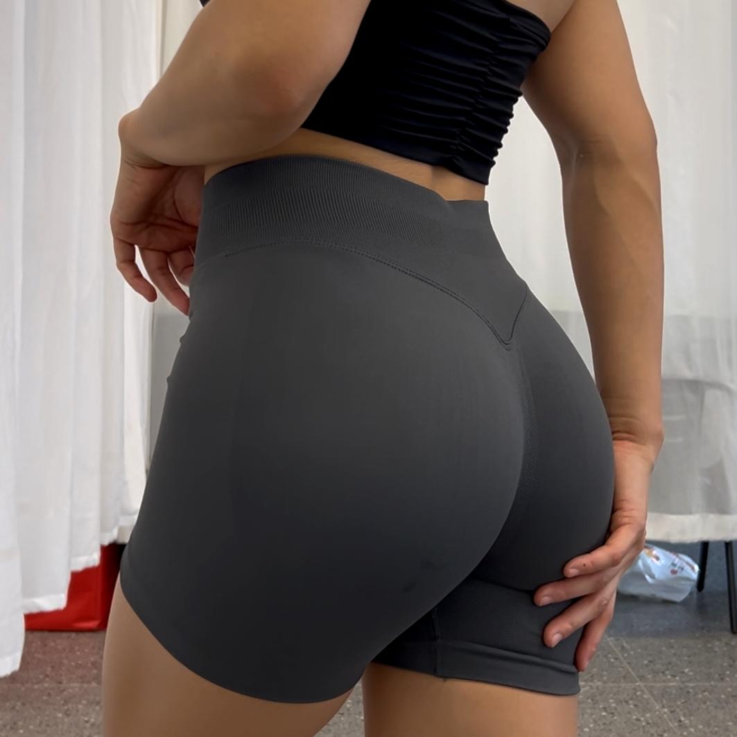 Pro-Active High-Waisted Athletic Shorts – Sculpting Support