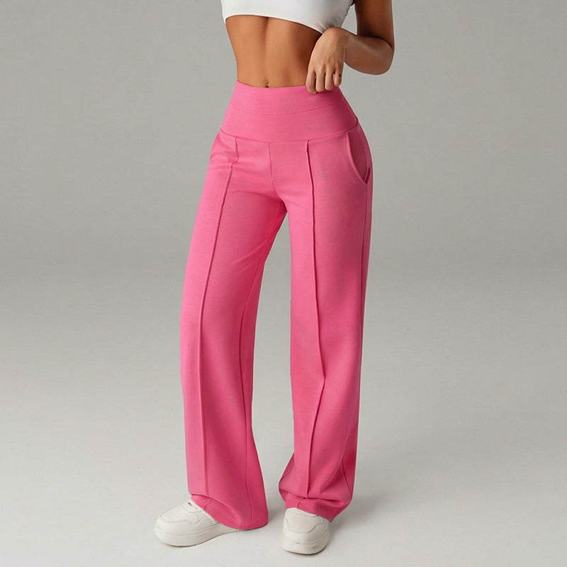 Women's high-waist wide-leg sweatpants, product detail 18