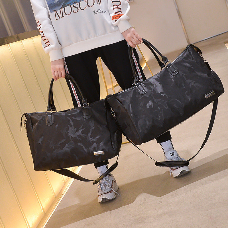 Elite Oxford Shoulder Gym Bag – With Dedicated Shoe Storage