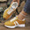 Striped Platform Sneakers