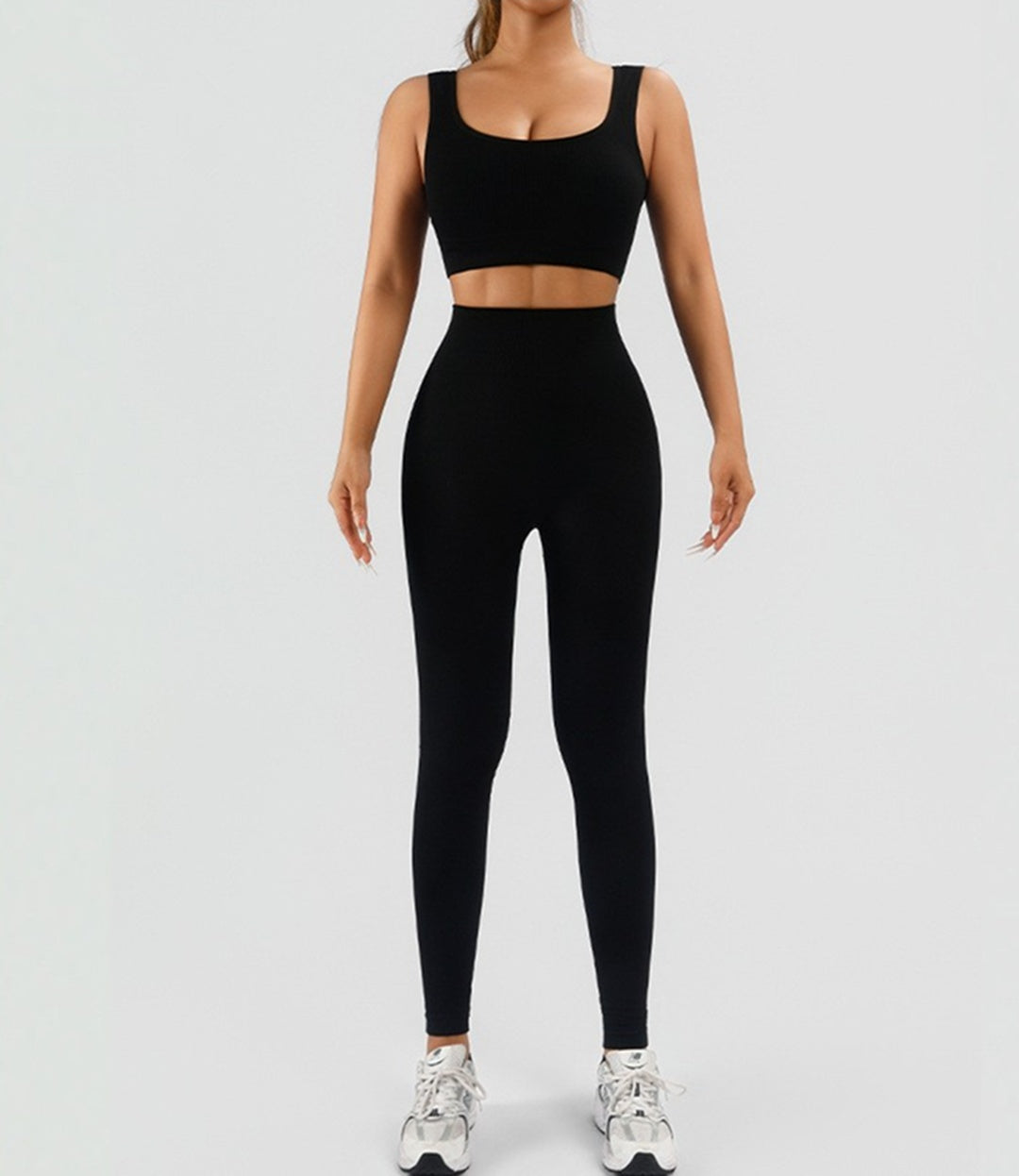 Seamless High Waist Gym Outfit