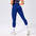 High-Waist Seamless Pleated Leggings in Vibrant Colors | Gea