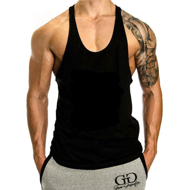 Core-Flow Men’s Training Tank Top – Premium Combed Cotton Loose-Fit