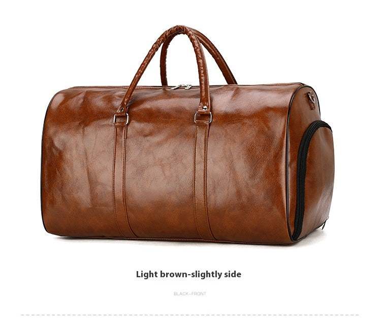 Retro Business Trip Large Capacity Men Sports Gym Bag