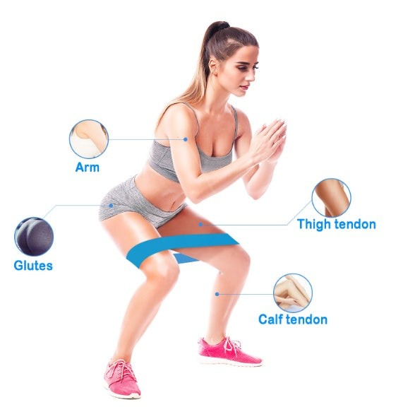 Premium Mini Yoga Resistance Bands for Booty Training - Gear