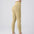 High-Waist Tummy Control Yoga Leggings in light Beige - Rear View Peach Lift Fit | GearrUp
