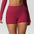 Durable Women's Solid-Color Sports Shorts