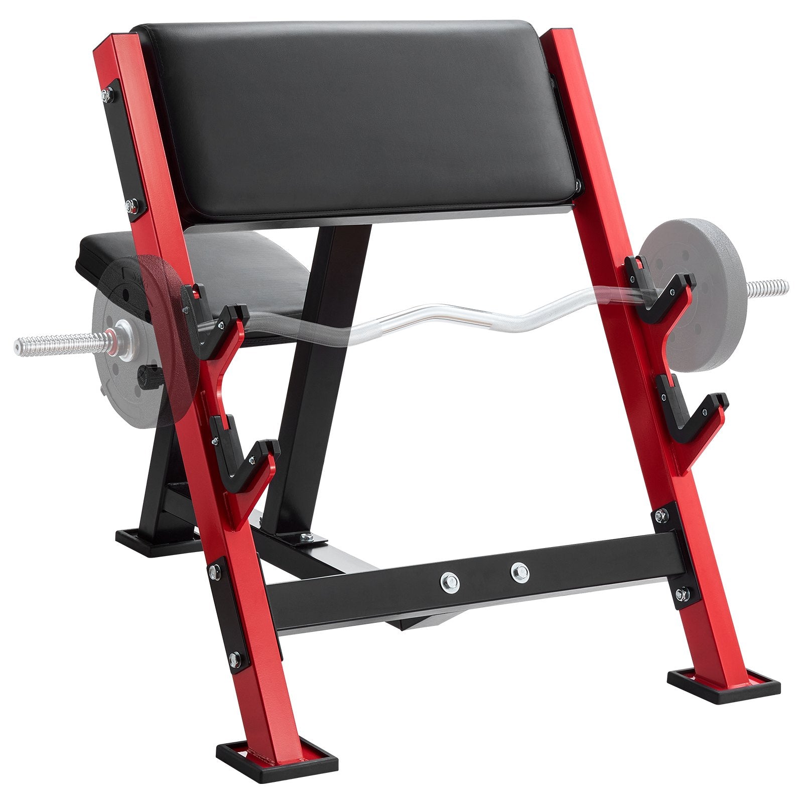 Elite Arm Isolation Preacher Curl Bench – 660lb Heavy-Duty Station