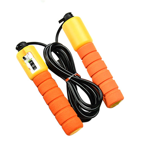 Skipping Rope With Counter Adjustable Length Counter Wear-resistant
