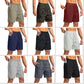 Summer Ice Silk Men's Loose Workout Pants Training Running Quick-dry Casual Sports Pants Shorts