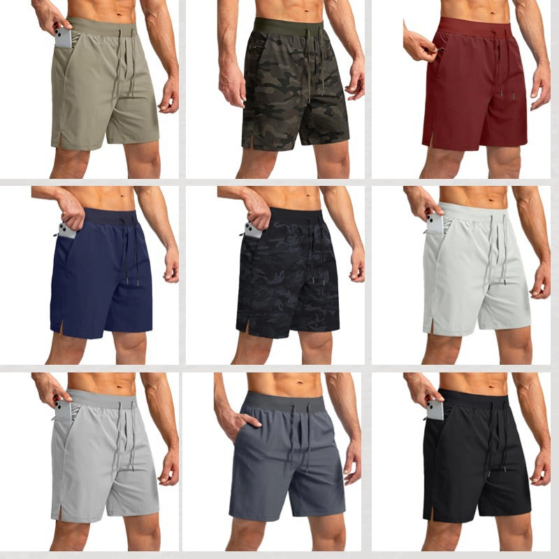 Peak Summer Training Shorts – Men’s Lightweight Nylon Fitness Shorts