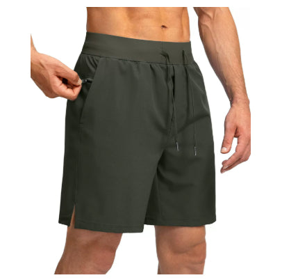 Peak Summer Training Shorts – Men’s Lightweight Nylon Fitness Shorts