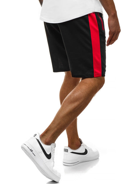 Urban Edge Color-Block Shorts – Plus-Size Comfort Fit