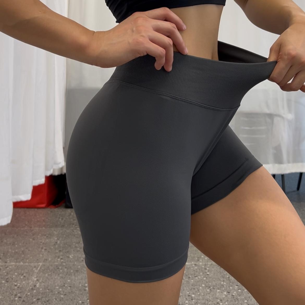 Pro-Active High-Waisted Athletic Shorts – Sculpting Support