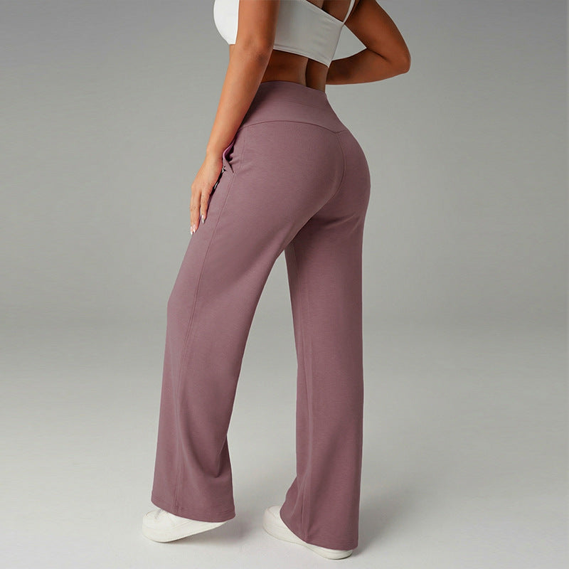 Women's high-waist wide-leg sweatpants, product detail 23