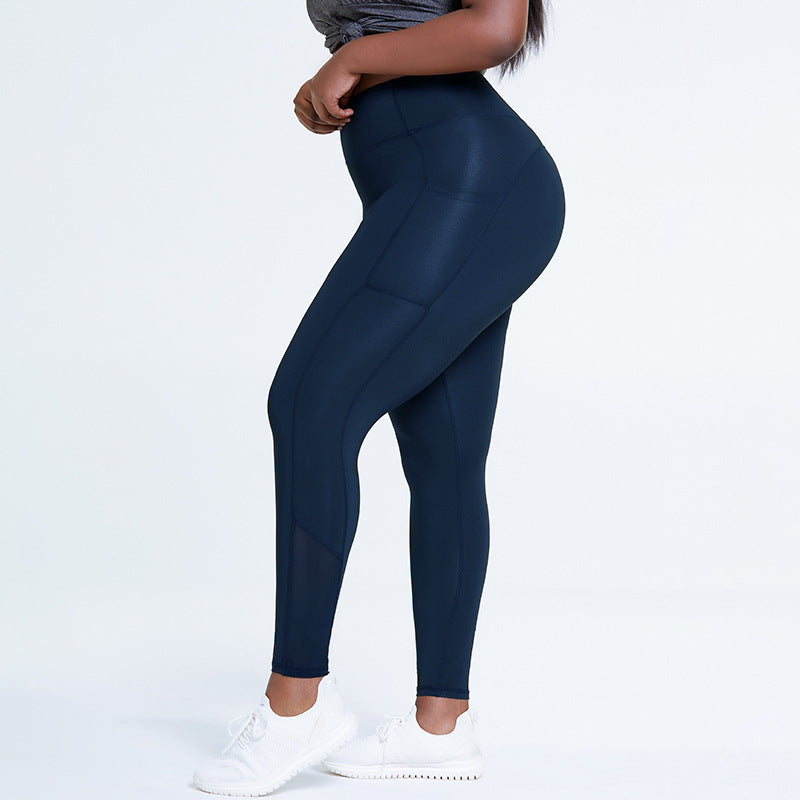 Ankle‑Length High‑Waist Sports Leggings