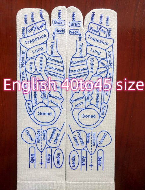 Massage Relieve Tired Feet Socks Acupressure Foot Massager Reflexology