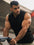 Men’s Hooded Training Vest | Premium Sweat-Wicking Gear