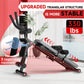 Foldable Ab Trainer Fitness Equipment with LCD Display, Black