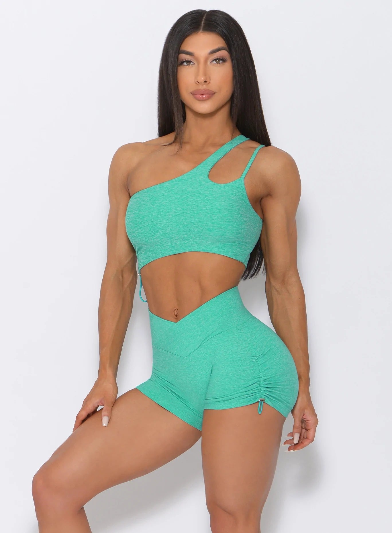 2 Piece & Separate - Matching Workout Set – Sports Bra & High Waist Gym Shorts