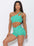 Mint Green 2 Piece Matching Workout Set - GearrUp Sports Bra