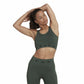 Sports Bra Adidas Aeroknit Olive