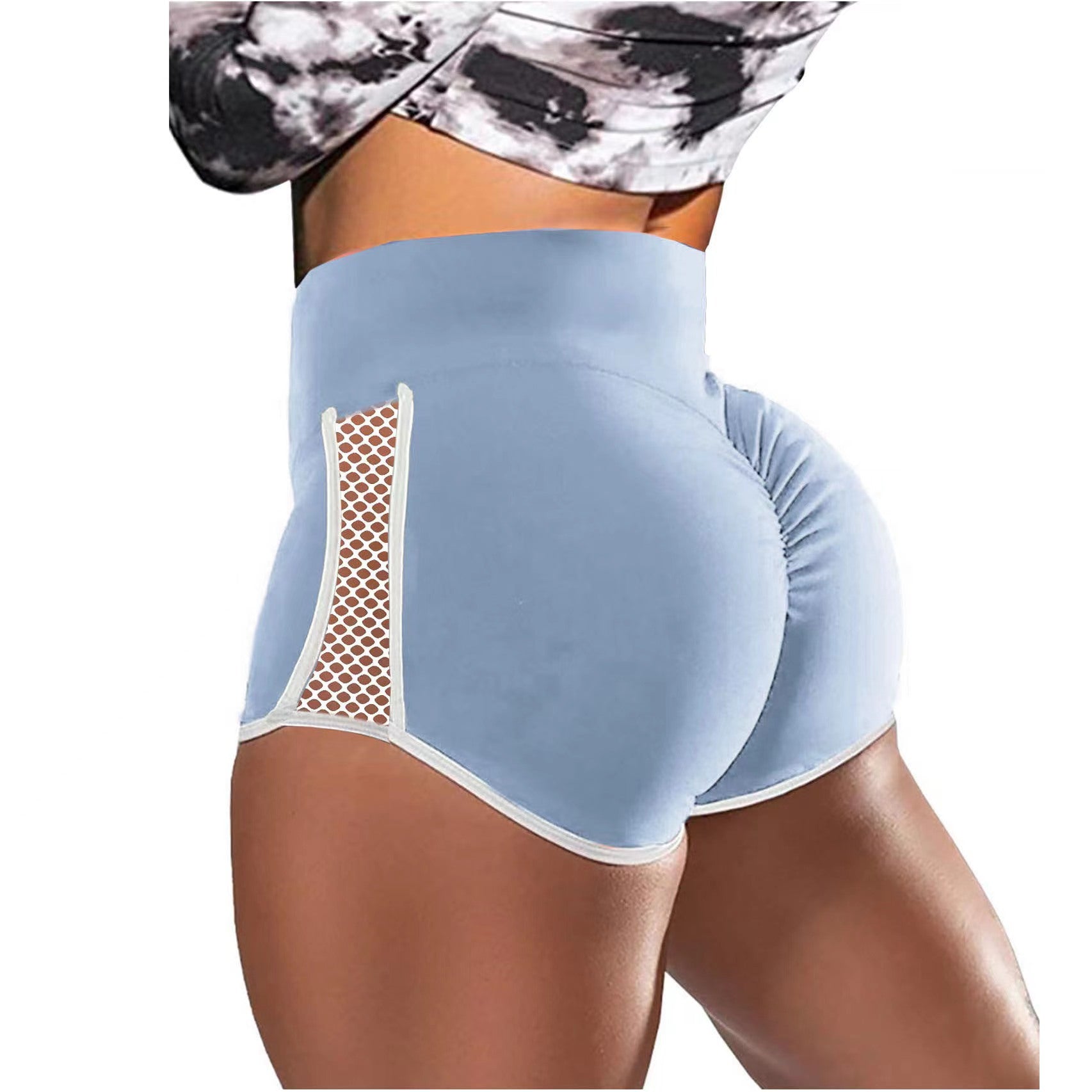 High Waist Shaping Fitness Shorts
