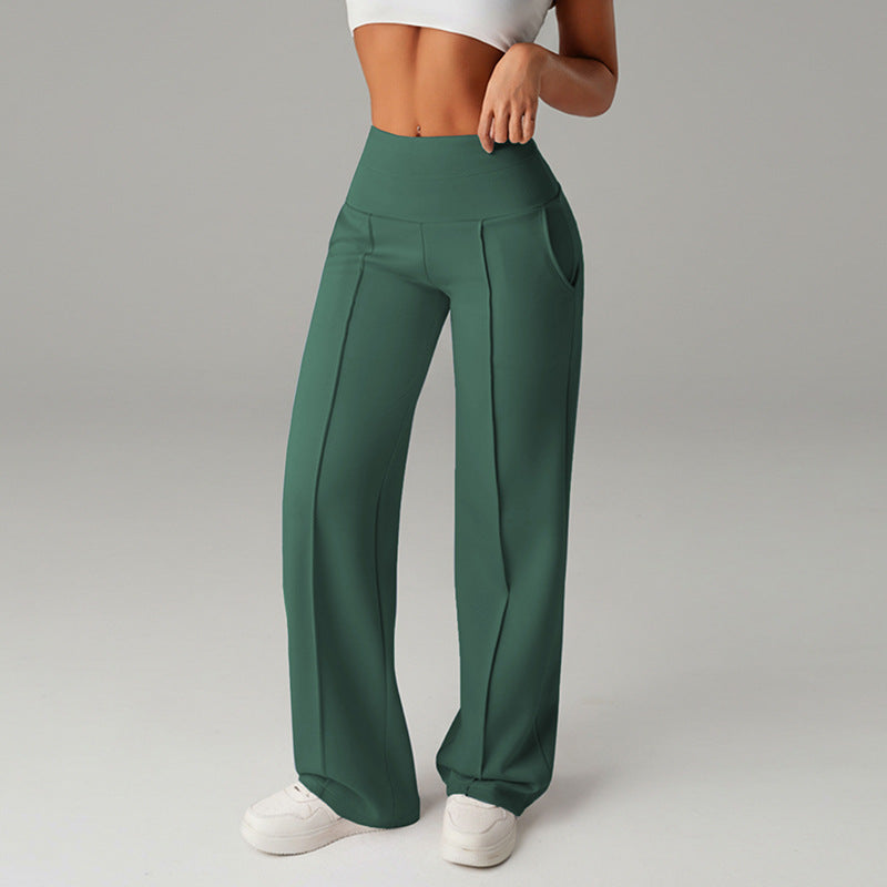 Women's high-waist wide-leg sweatpants, product detail 14