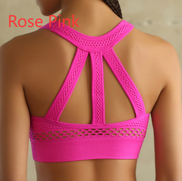 High Impact Seamless Push Up Sports Bra