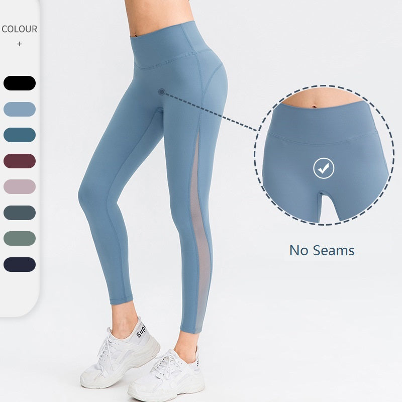 Sculpt & Flow: Seamless High-Waist Butt-Lift Leggings