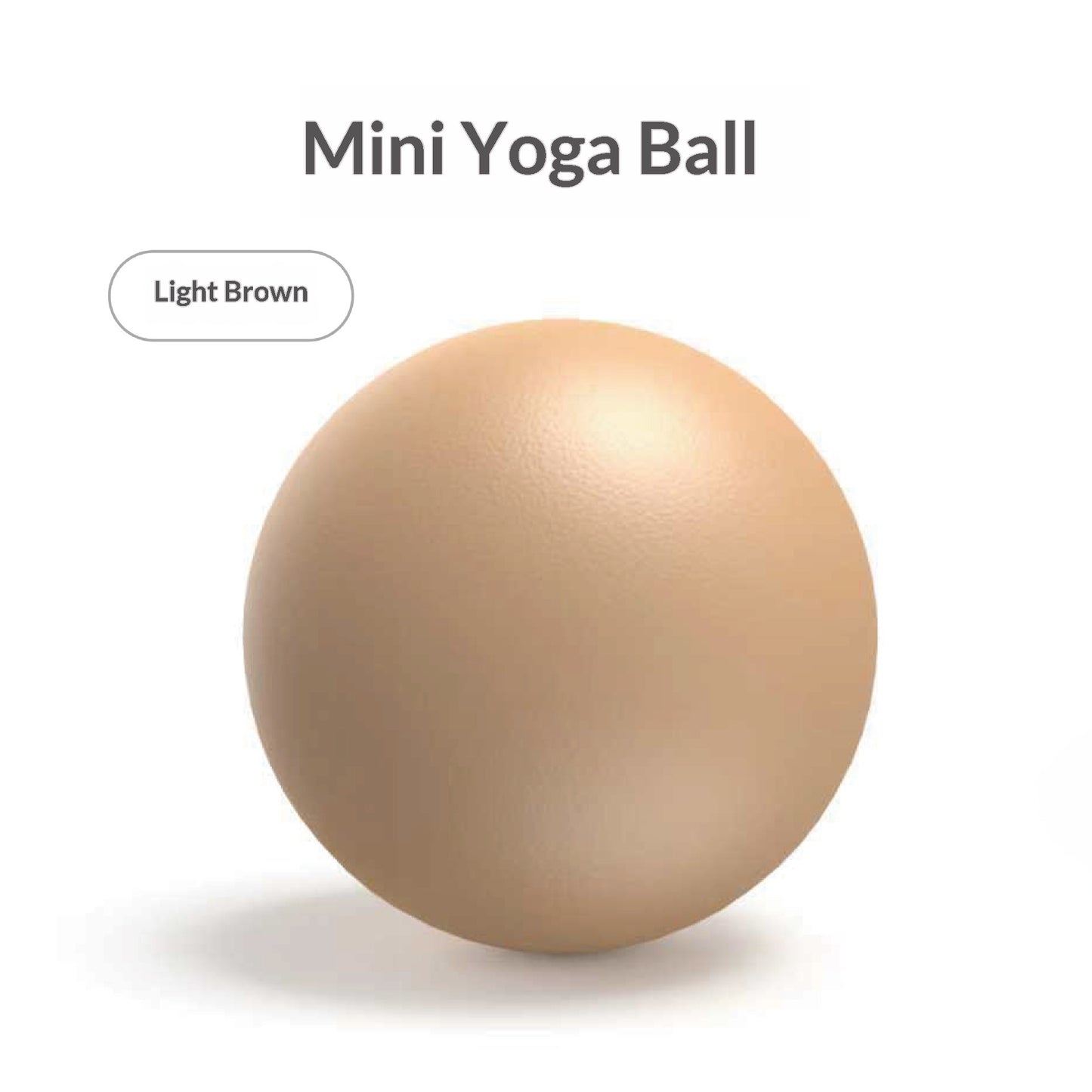 Pro-Grip 25cm Mini Yoga Ball – Anti-Burst & Frosted Stability Ball